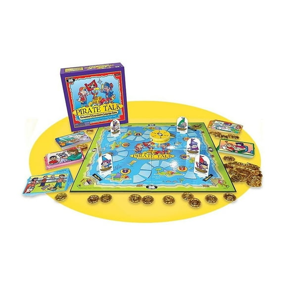 Super Duper Pirate Talk Receptive & Expressive Language Game Board GB39
