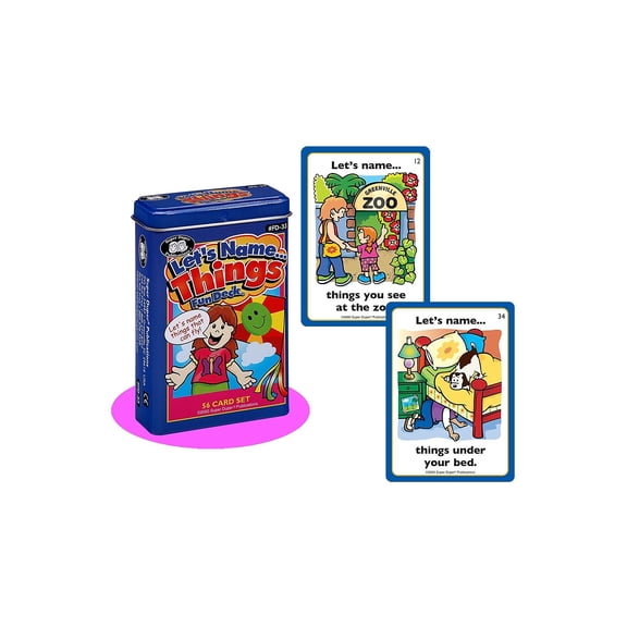 Super Duper "Let's Name" Things Fun Deck Cards FD33