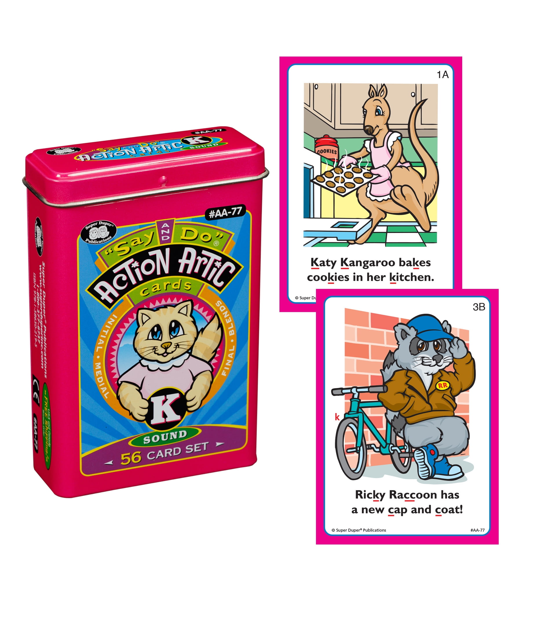 Super Duper Publications | Say and Do Action Articulation K Sounds Fun ...