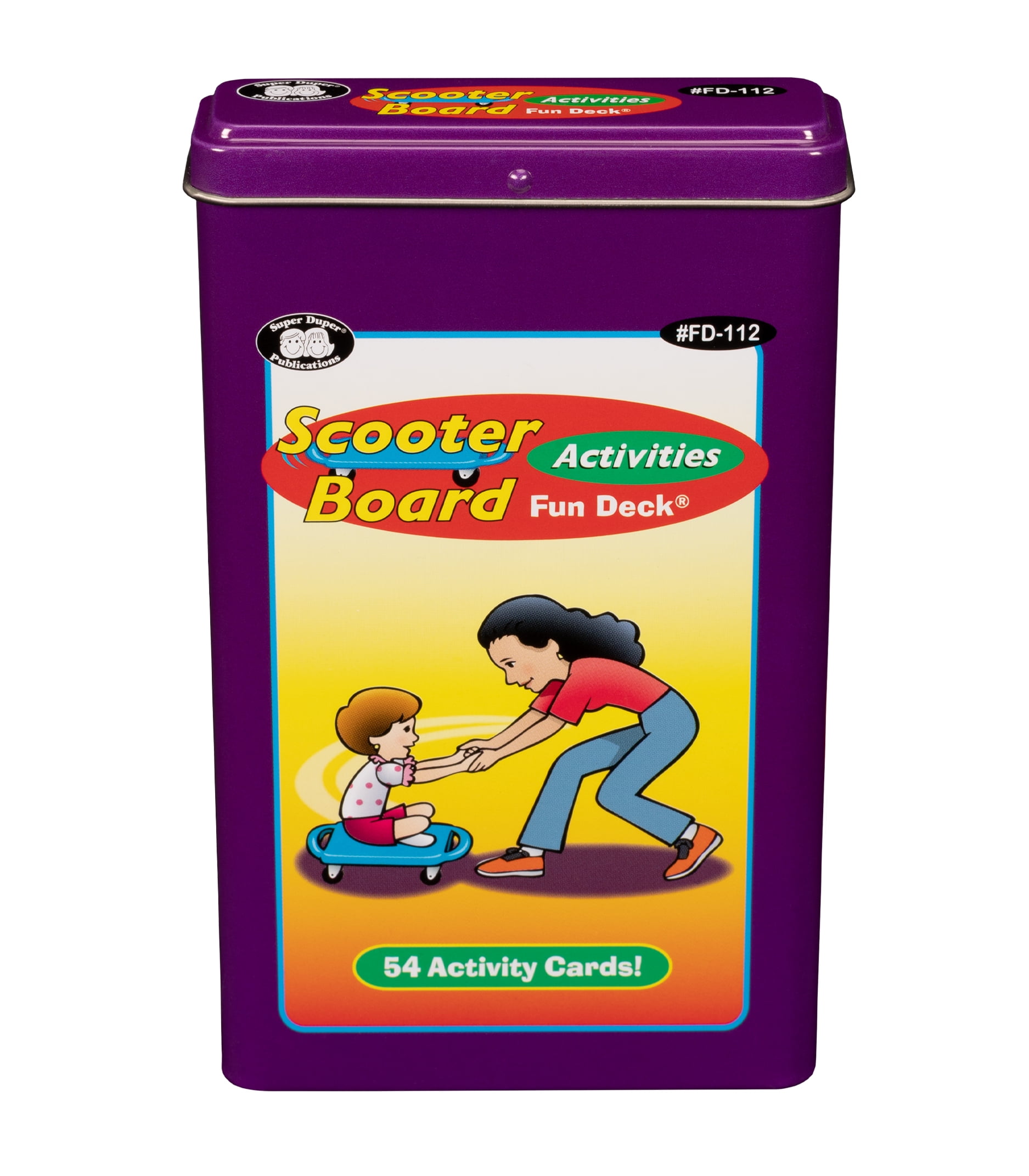 Super Duper Publications Scooter Board Activities Fun Deck