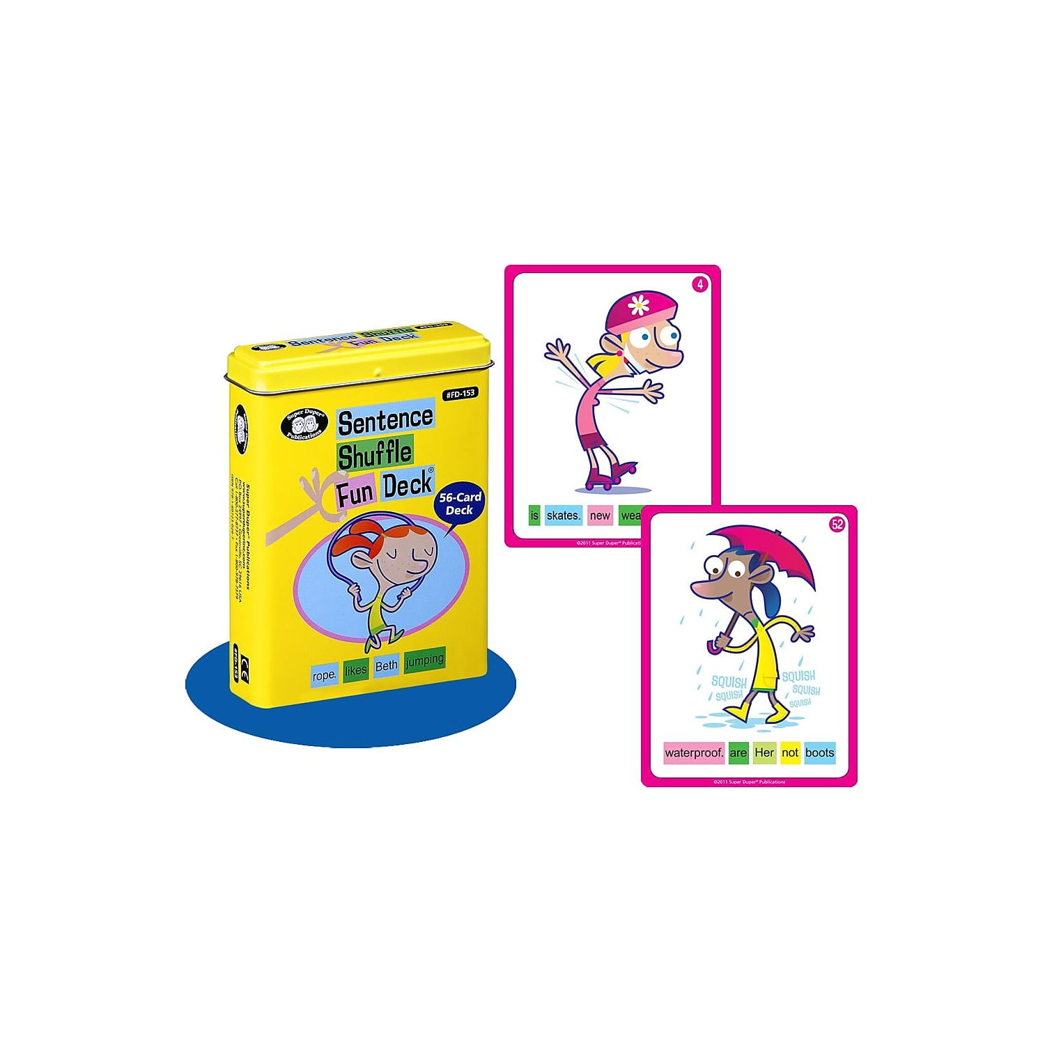 Super Duper Publications | Sentence Shuffle Fun Deck | Parts of Speech ...