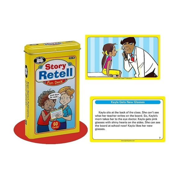 Super Duper Story Retell Fun Deck Cards FD98