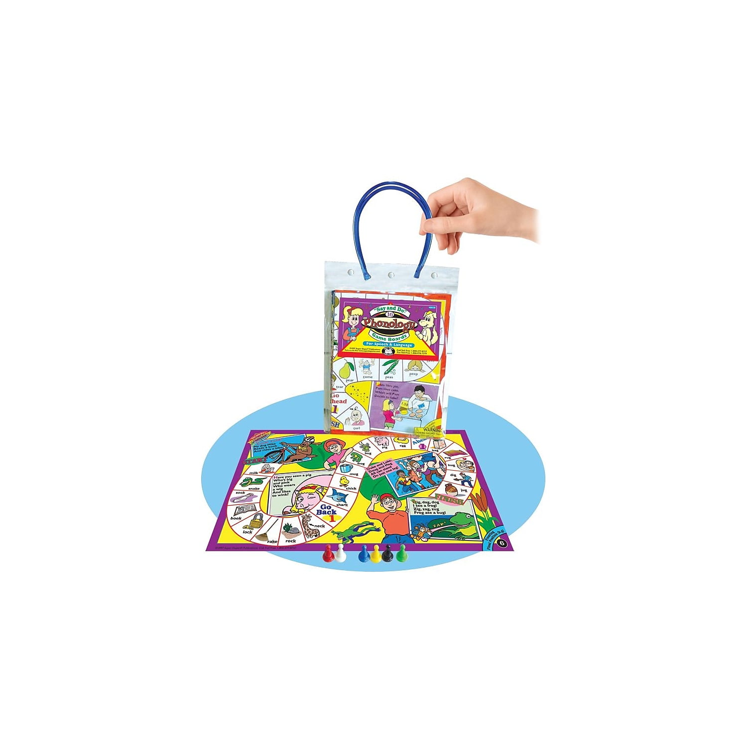 Super Duper Say and Do Phonology Game Board GB56 - Walmart.com