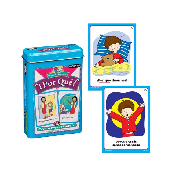Super Duper Spanish Porque Cards QCSP055
