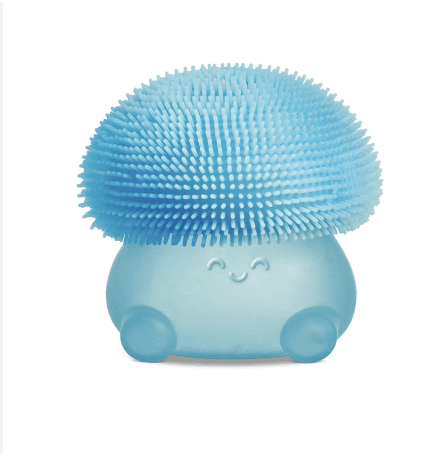 Super Duper Sugar Squisher Mushroom-Sensory Stress Ball (One Random Colors Selected )