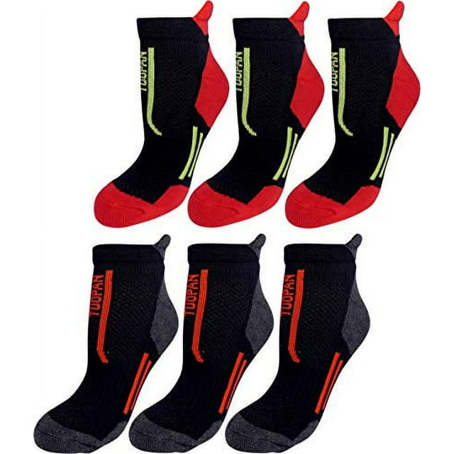 Super Duper Thick Extra Cushiony Athletic Running/Jogging Ankle Socks ...