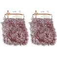 thumbnail image 1 of Super Duper Thick Tinsel Garland Multi-Packs for Christmas, Birthdays, Holiday Decoration, Special Events (2 Mixed Red and White 50 ft.), 1 of 8