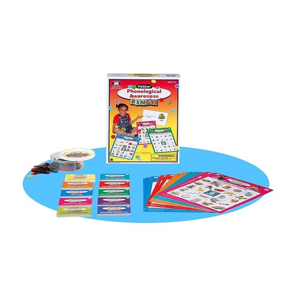 Super Duper Webber Phonological Awareness Bingo Sound Game