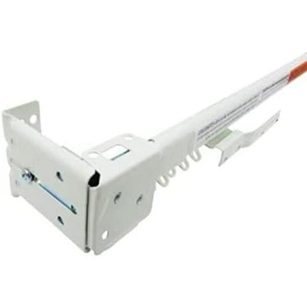 Super Duty Curtain Rod 4884 Inch, White (Center Draw) by Graber