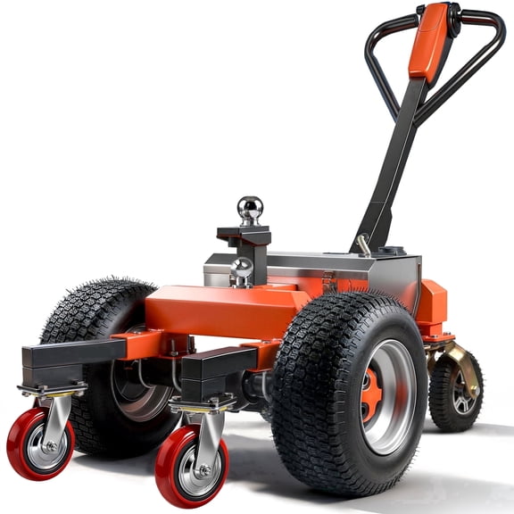 STICCIO Electric Trailer Dolly 7500 lbs, 48V 800W Motorized Trailer Mover 6-Wheel All-Terrain, Height-Adjustable 2 and 4 inch Ball Hitch for RV Boat