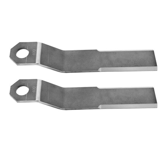 Super Duty Steel REPLACEMENT 2 Blades for Mower King Skidsteer Brush Hog Cutter