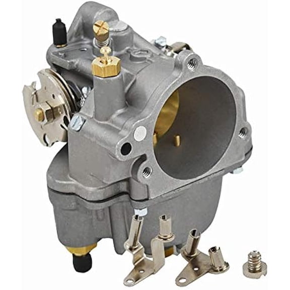 Super E Shorty Motorcycle Carburetor Replacement for Big Twin Sportster, Stable Idle Smooth Response