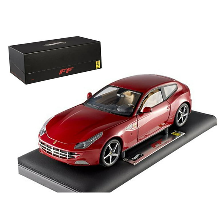 【レア】Ferrari FF hot wheels elite 1/18 HOT WHEELS ELITE FERRARI FF 4 SEATER 1/18 DIE CAST RED W1105
