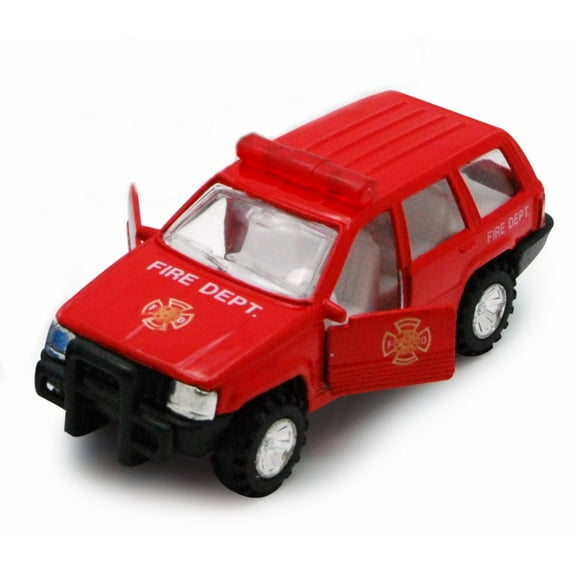 Super Emergency Challenger - Rescue, Red - Showcasts 9721/4E - 4.5 Inch Scale Diecast Model Replica (Brand New, but NOT IN BOX)