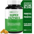 thumbnail image 1 of GoBiotix Super Digestive Enzymes with Prebiotics & Probiotics for Men & Women, 60 Capsules for Digestion Support, 1 of 9