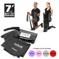 thumbnail image 1 of Super Exercise Band USA X HEAVY Strength Black 7 ft. Long. Latex Free Resistance Band. Door Anchor, Carry Pouch, E-book, and iPhone App included., 1 of 7