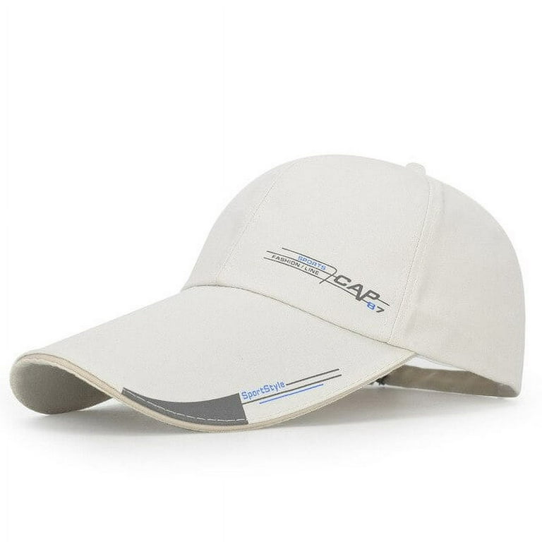 Super Extra Long Large Bill Snapback Cap Baseball Cap Outdoor UV Protection  Sports Cap Sun Hat Fishing Hat 