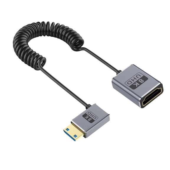 Super Extreme Thin 8K Cord Cable 2.5mm Diameter for Flexible Use with Camcorders