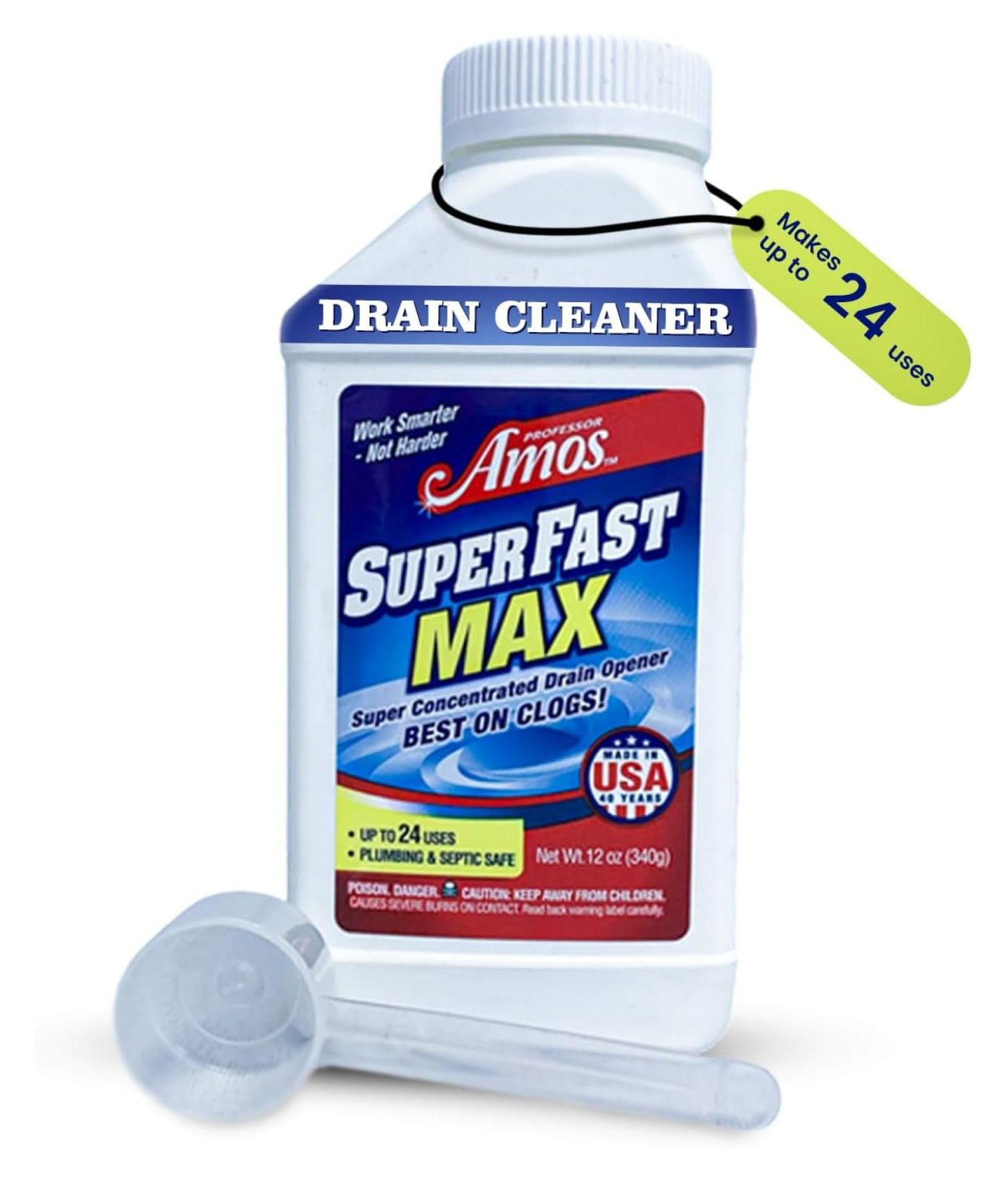 Super Fast MAX Drain Powder Powerful Drain Cleaner Effective Drain