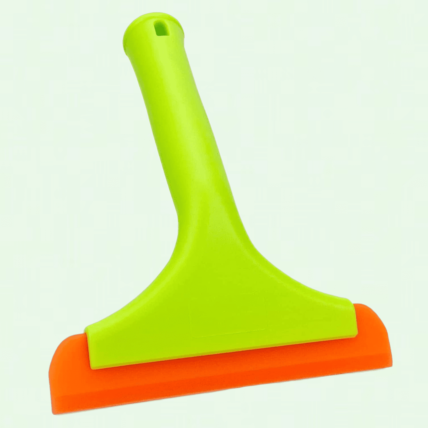 Super Flexible Silicone Squeegee - 5.9'' Blade, 7.5'' Long Handle - for Car Windshield, Window, Mirror, Glass Door