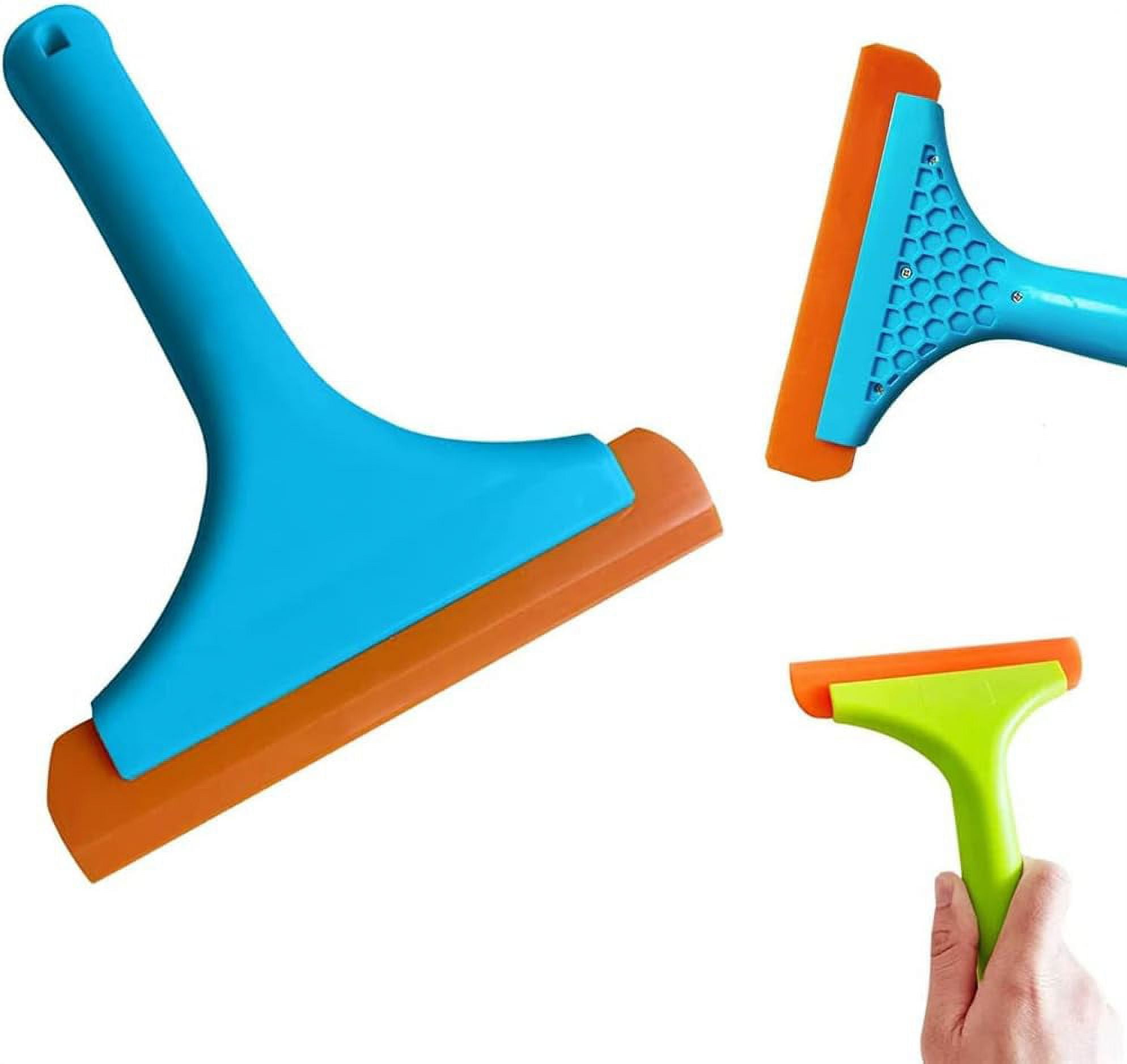 2PC Super Flexible Silicone Squeegee, Auto Water WiperFor Car