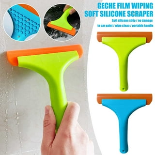 2 Pack Super Flexible Silicone Squeegee, Auto Water , Water Wiper, Shower  Squeegee, For Car Windshield, Window, Mirror, Glass Door