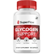 Super Flow Capsules SuperFlow All Natural Formula, Maximum Strength Maintain Heallthy Levels, 60 Capsules