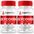 thumbnail image 1 of Super Flow Glycogen Advanced Blood Support Formula, Extra Strength Glycogen Supplement 120 Capsules, 1 of 2