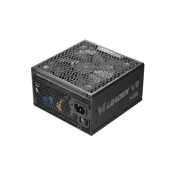 Super Flower Leadex VII XP PRO 1000W 80+ Platinum, Cybenetics Platinum, Full Modular, ATX 3.1&PCIe 5.1, W/12VHPWR (2x8pin-16pin native cables), FDB Fan, SF-1000F14XP, Black