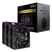 Super Flower MEGACOOL 120mm fan, Triple-Pack, 12-pole motor design, PWM