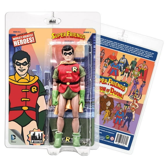 Super Friends Retro 8 Inch Action Figures Series 1: Robin
