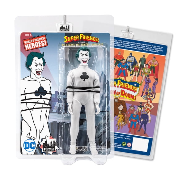 Super Friends Wild Cards Series The Joker [Unmasked Variant]
