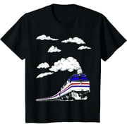 LINCUN Super Fun Youth Train T-shirt For Kids,Children,Boys,Girls