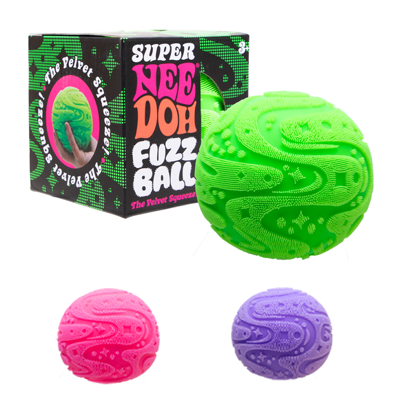 Super Fuzz Ball Stress Ball (1 RANDOM Color)