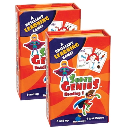 Super Genius Reading 1 Game,2 Pack, by Blue Orange Games