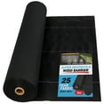 thumbnail image 1 of Super Geotextile Pro Grade 5oz Weed Barrier - Heavy Duty Landscape Fabric - Weed Block - 25 Year Fabric 4' x 100', 1 of 9