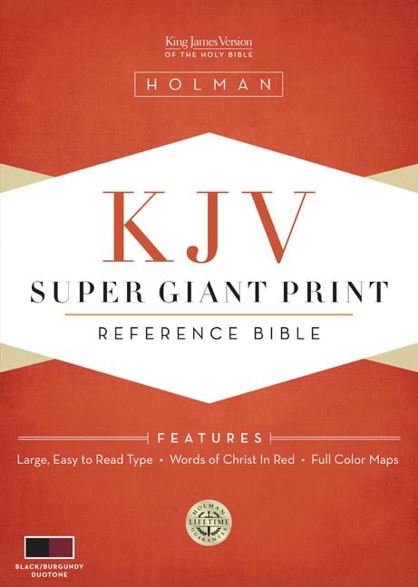 Super Giant Print Reference Bible-KJV (Other)(Large Print)