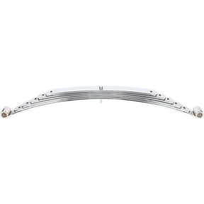 Super Glide Front Spring, 46 In Axle, Reverse Eye, Chrome