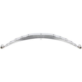Super Glide Front Spring, 48 Inch Axle, Eye Undermount Style, Chrome