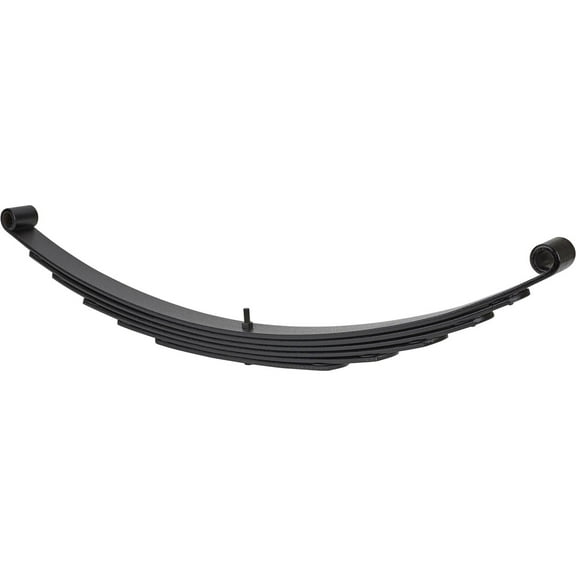 Speedway Motors Super Glide Front Leaf Spring for 48 Inch Axle with Standard Eyes, 31-1/4 Inch Length, 1-3/4 Inch Wide, 400 lb Rate, Universal Fit, Plain Steel Finish