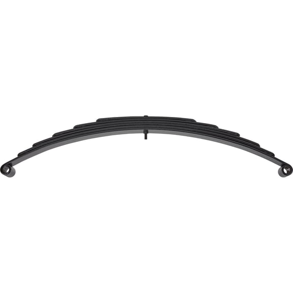 Speedway Motors Super Glide Front Leaf Spring for 48 Inch Axle with Standard Eyes, 31-1/4 Inch Length, 1-3/4 Inch Wide, 400 lb Rate, Universal Fit, Plain Steel Finish