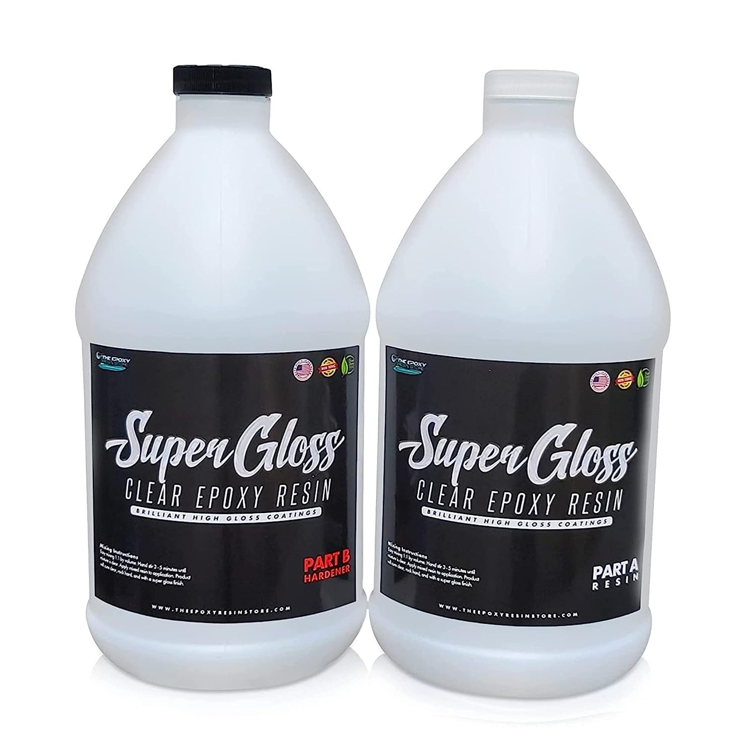 The Epoxy Resin Store Crystal Clear High Gloss Epoxy Resin Kit, 1 Gallon, 3  Pack, 1 Piece - Fry's Food Stores