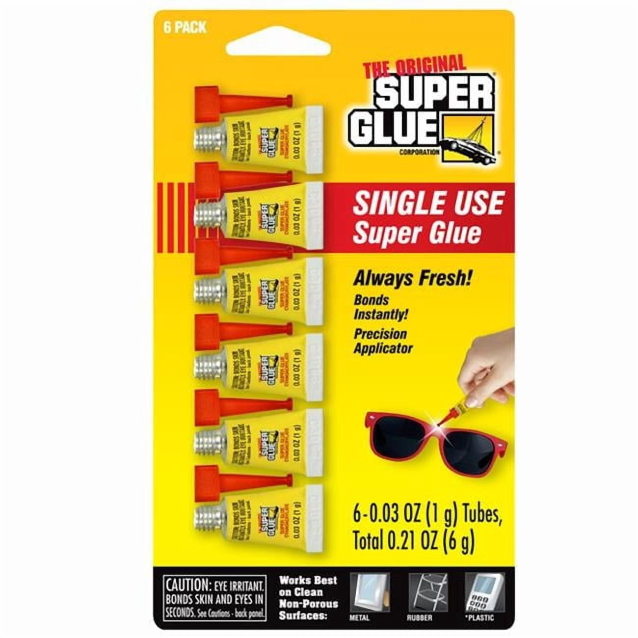 Super Glue  24 Hours The Original All Purpose High Strength Cyanoacrylate - Pack of 6, 12 Case per Pack