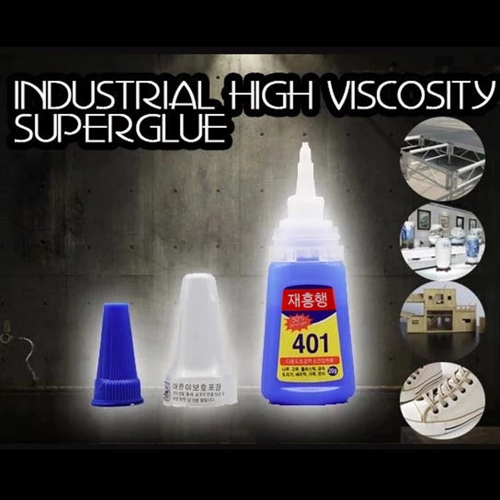 Super Glue Dries Instantly, 401 Strong Instant Adhesive Bond