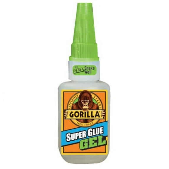 "Super Glue Gel, 0.53 Oz, Dries Clear | Bundle of 5 Each"