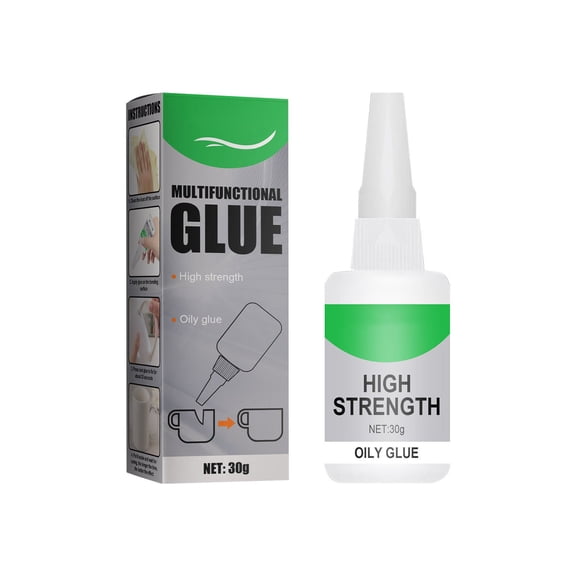 Super Glue, High Strength Multi Purpose Adhesive, Instant Bonding Oil Glue 30Ml