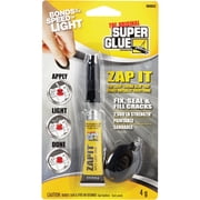 Super Glue - ZAPIT - Light Curing Adhesive - 4 Gram Tube