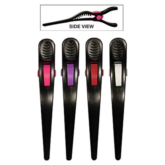 Super Grip Clips | Eco-Friendly | 5-1/2" | 4 Large Clips | SNS-199 | SOFT N STYLE