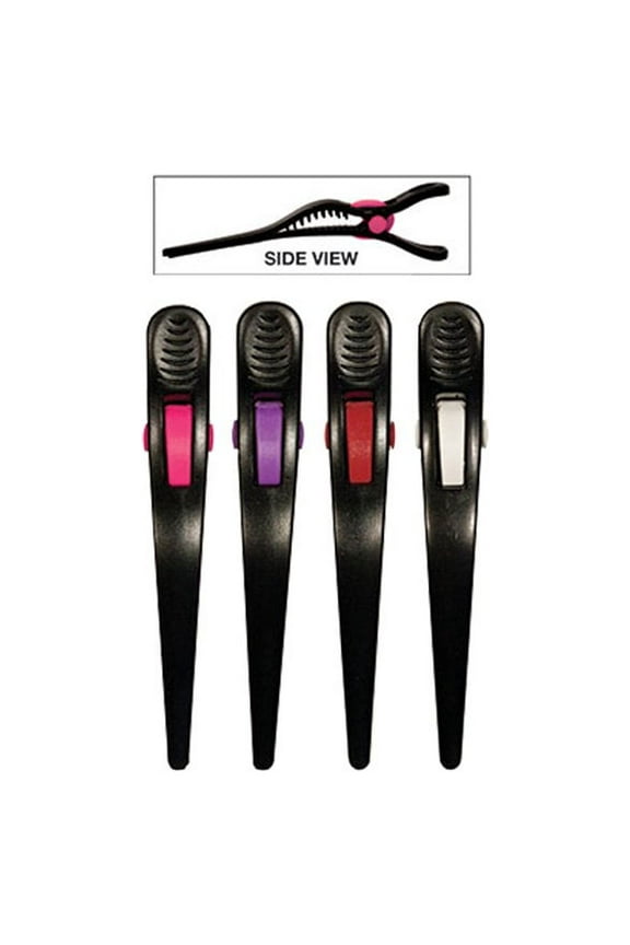 Super Grip Clips | Eco-Friendly | 5-1/2" | 4 Large Clips | SNS-199 | SOFT N STYLE