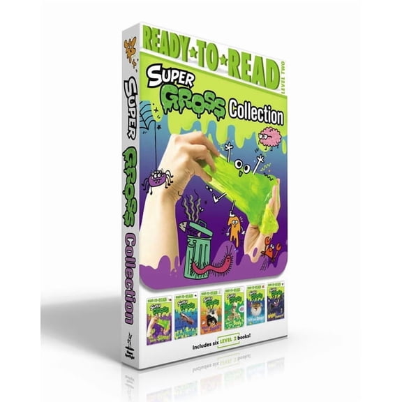 Super Gross Super Gross Collection (Boxed Set): Icky, Sticky Slime!; Going Buggy!; What's That Smell?; What's in Your Body?; Into th, (Paperback)